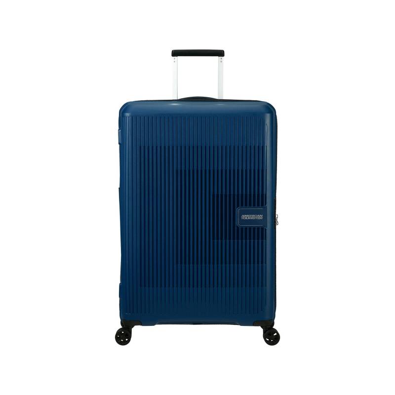 Hartschalenkoffer, Spinner Unisex Dunkelblau 77 CM von AMERICAN TOURISTER