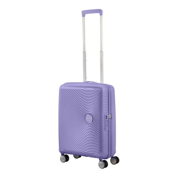 Hartschalenkoffer, Spinner Unisex Lavendel 55 CM von AMERICAN TOURISTER