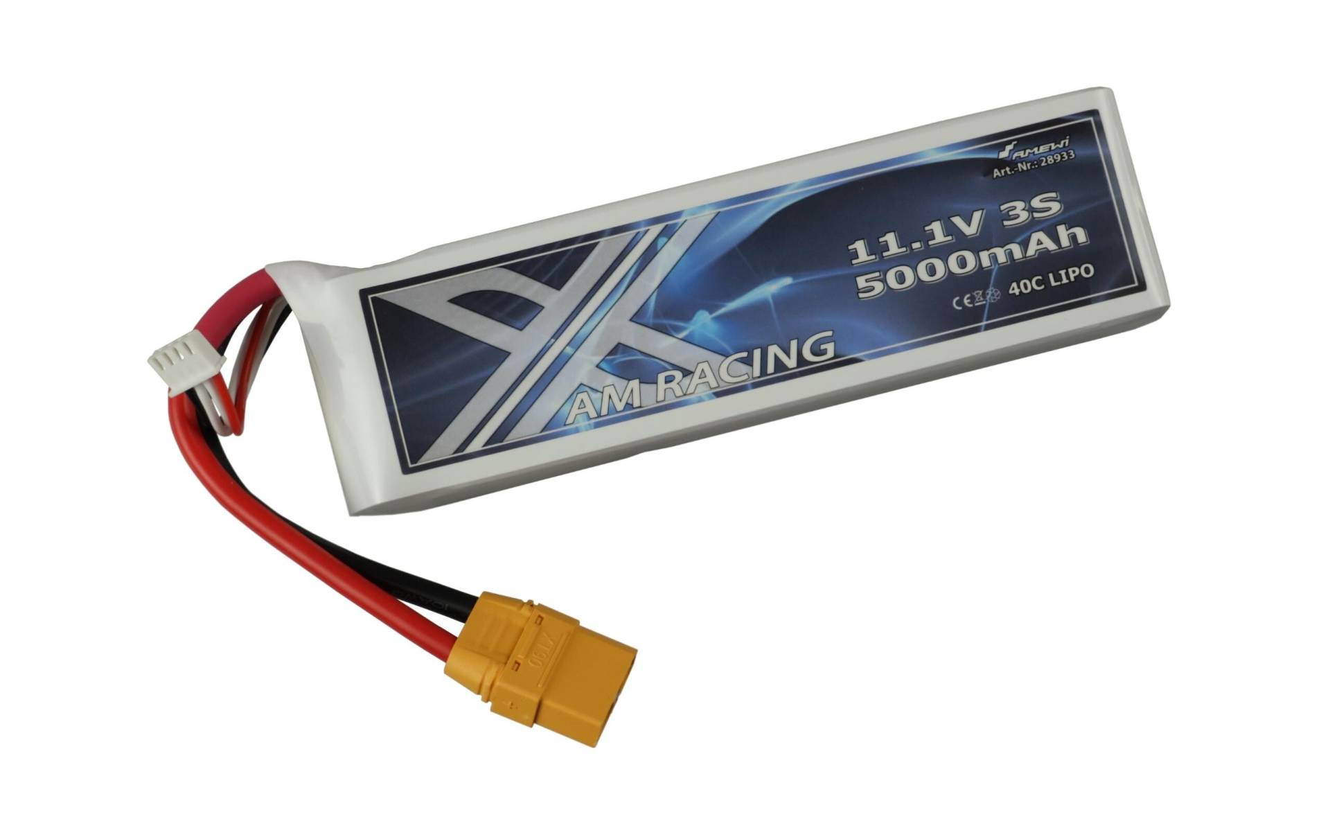 Amewi Akku »LiPo 5000 mAh 45302 V 40C XT90«, 5000 mAh von AMEWI