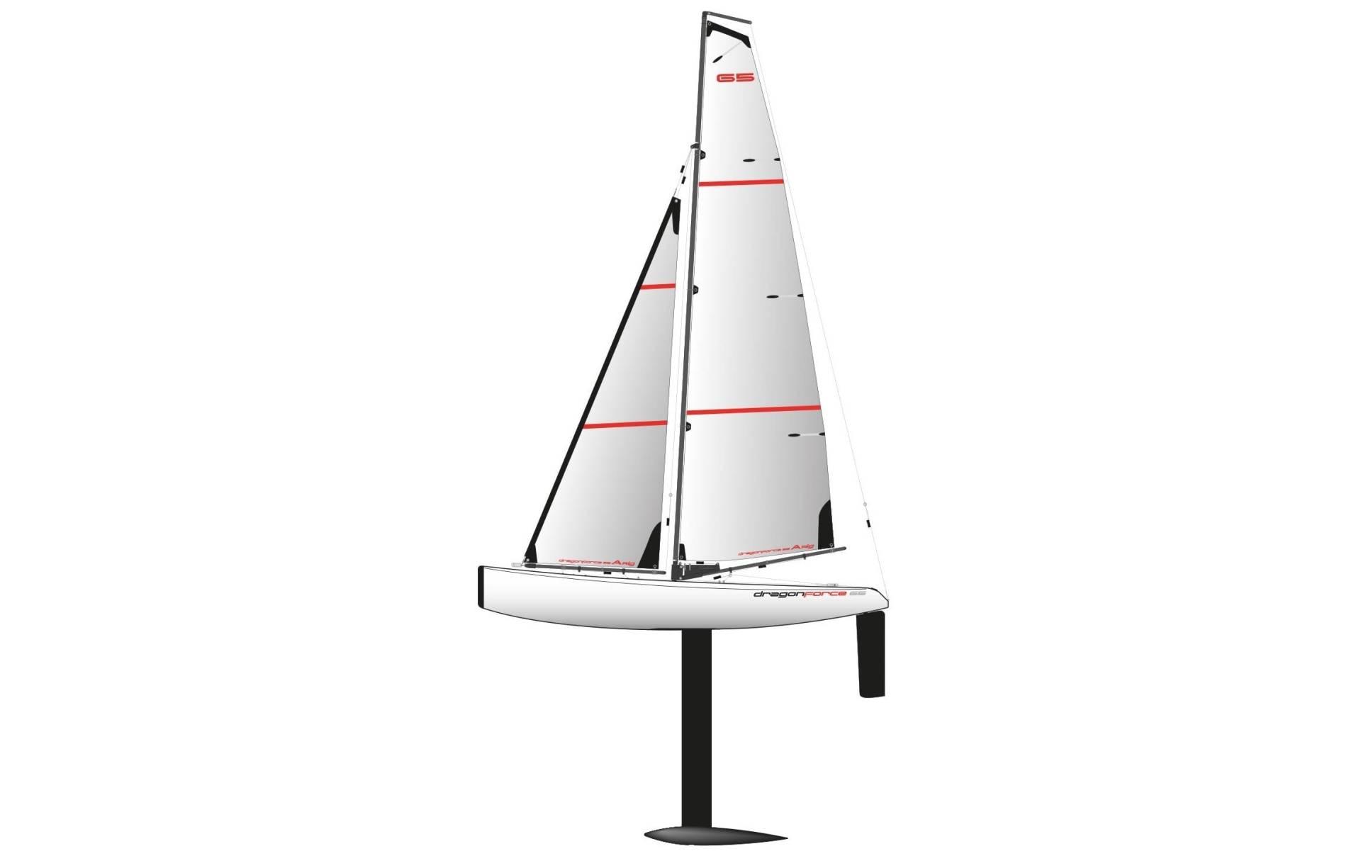 Amewi RC-Boot »Segel-Yacht Dragonforce 65 V7 Racing, 650 mm RTR« von AMEWI