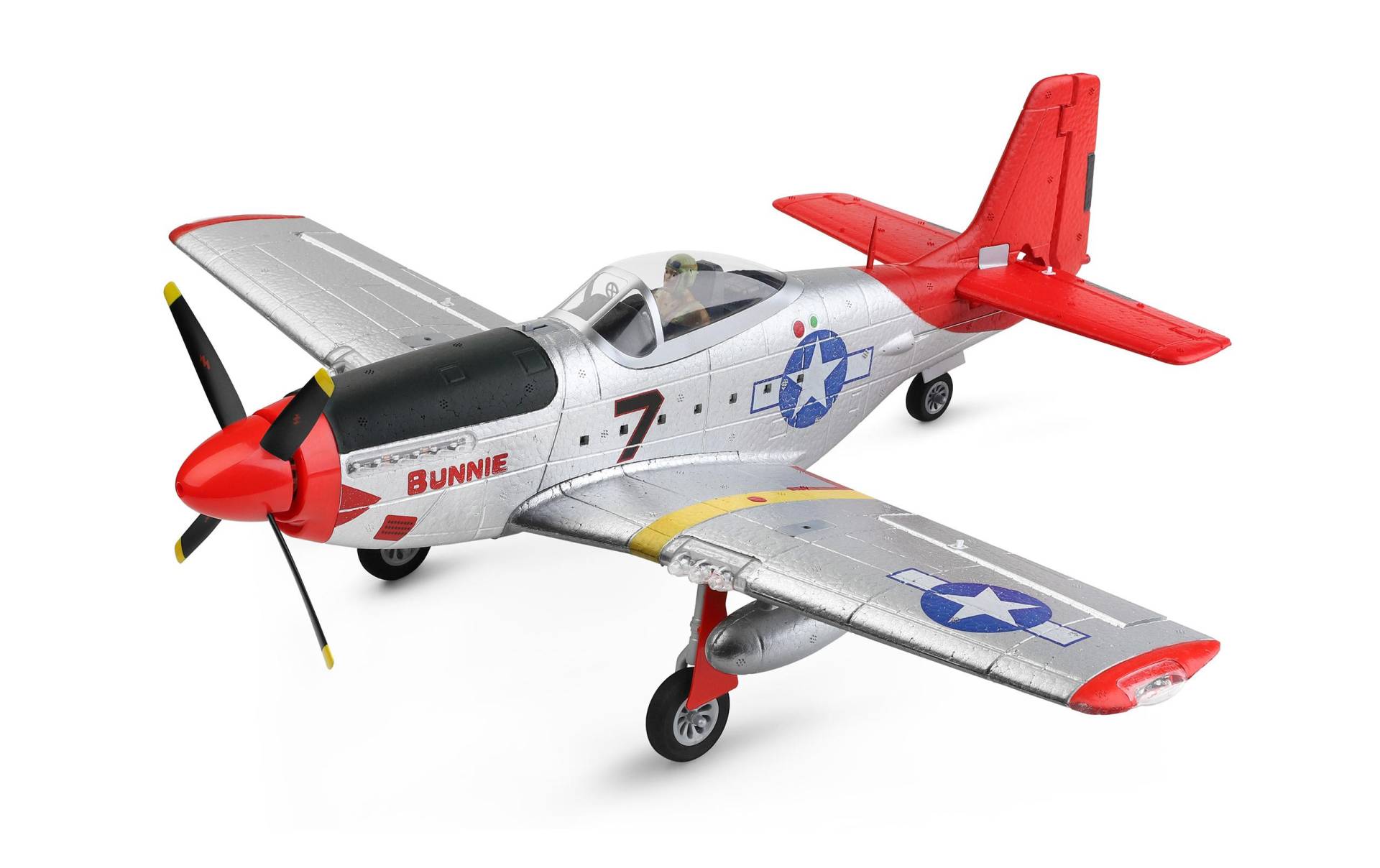 Amewi RC-Flugzeug »AMXflight P51 560 mm 4-Kanal, Gyro, RTF« Amewi RC-Flugzeug »AMXflight P51 560 mm 4-Kanal, Gyro, RTF« von AMEWI