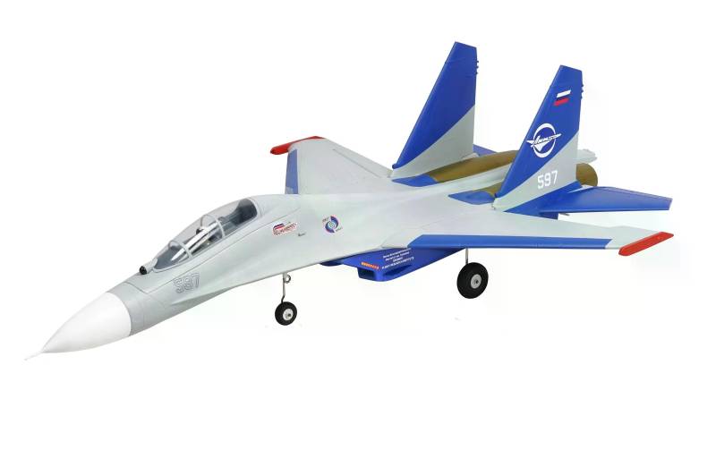 Amewi RC-Flugzeug »Jet XFly SU-27 50 mm Twin EDF Weiss PNP« von AMEWI