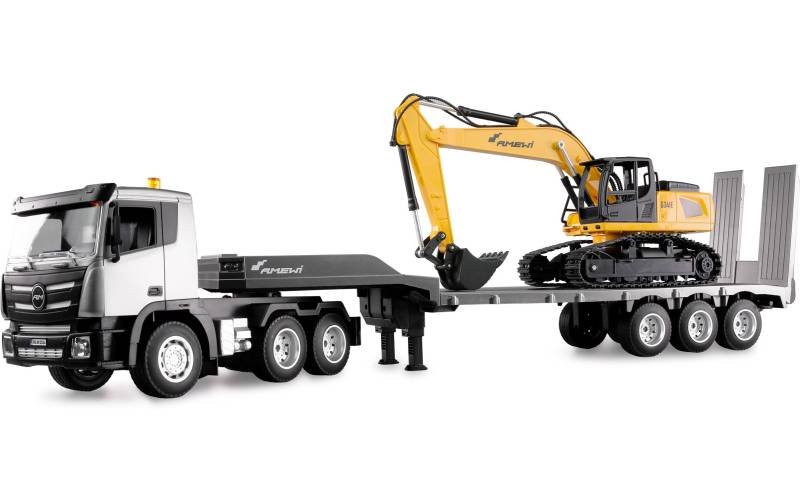 Amewi RC-LKW »G836E Zugmaschine und Bagger Set« von AMEWI