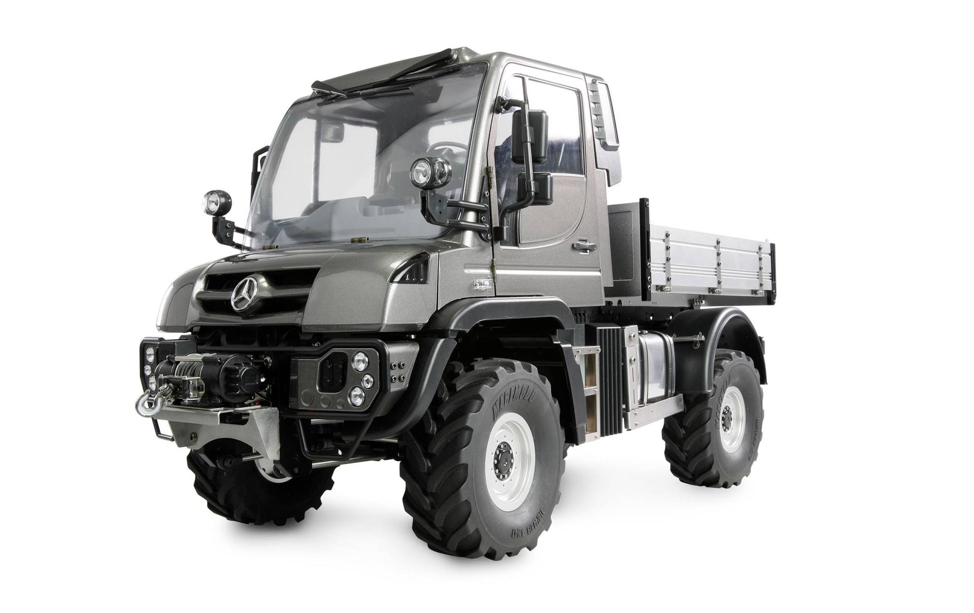 Amewi RC-Traktor »Unimog Geräteträger 4WD Anthrazit ARTR« Amewi RC-Traktor »Unimog Geräteträger 4WD Anthrazit ARTR« von AMEWI