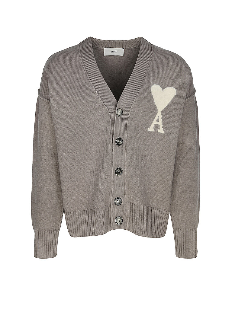 AMI PARIS Cardigan grau | L von AMI PARIS