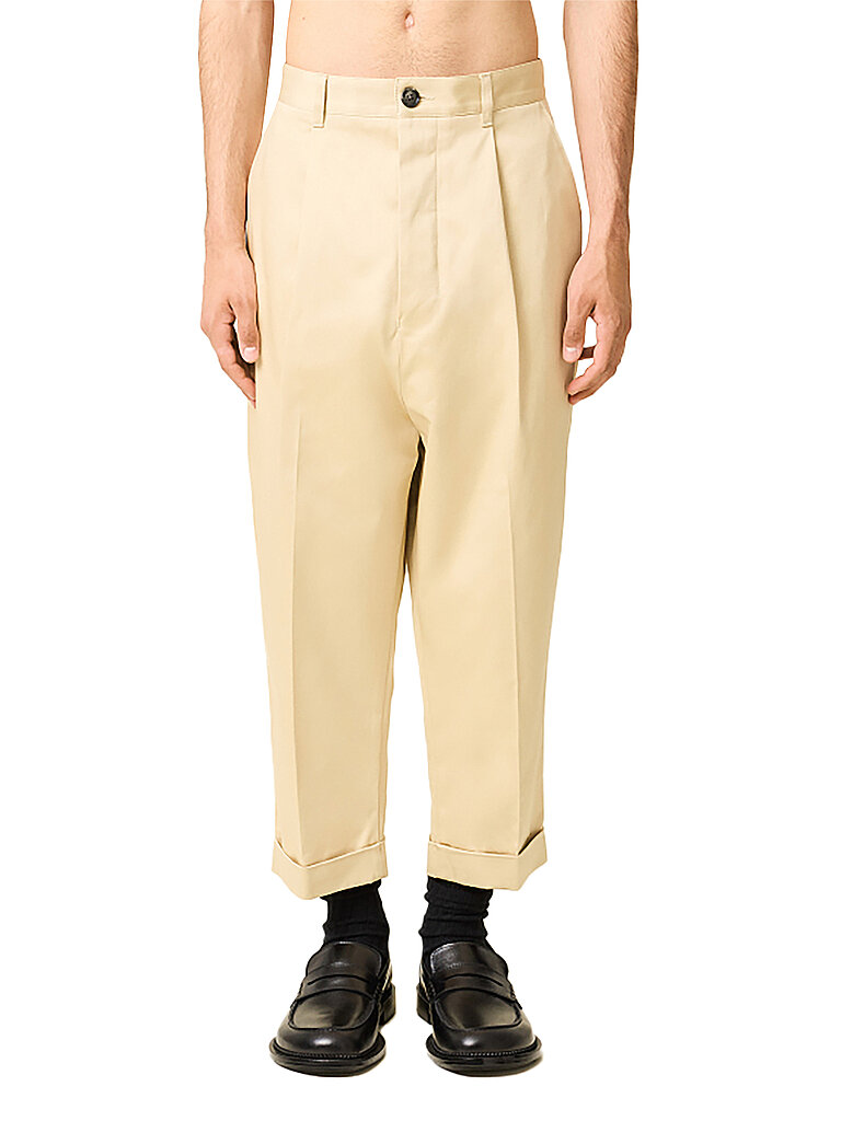 AMI PARIS Chino Carrot Fit beige | L von AMI PARIS