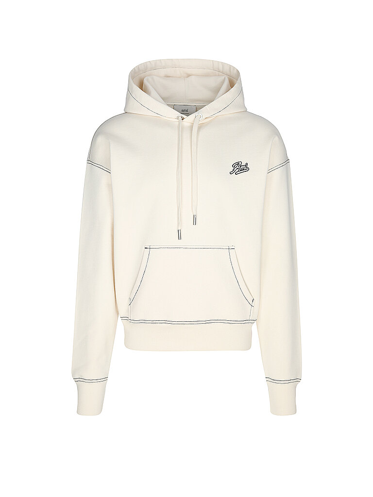 AMI PARIS Kapuzensweater - Hoodie creme | L von AMI PARIS