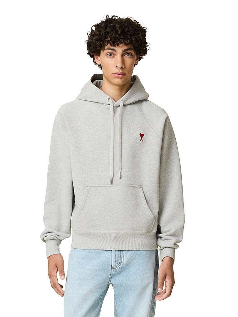 AMI PARIS Kapuzensweater - Hoodie grau | XL AMI PARIS Kapuzensweater - Hoodie grau | XL von AMI PARIS