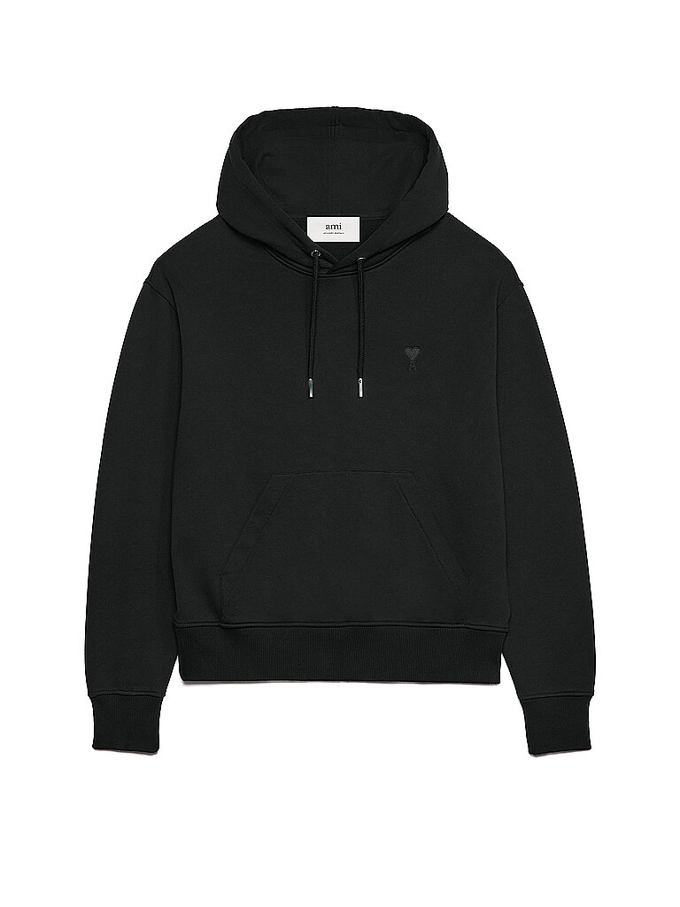 AMI PARIS Kapuzensweater - Hoodie schwarz | L von AMI PARIS