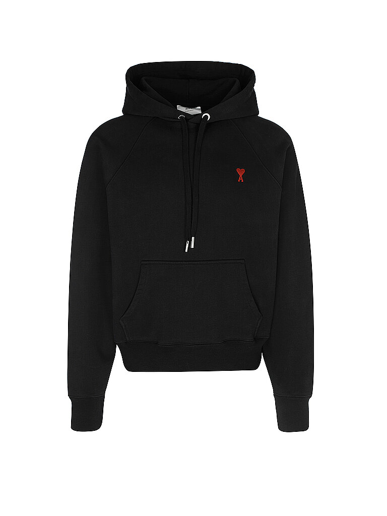 AMI PARIS Kapuzensweater - Hoodie schwarz | XXL von AMI PARIS