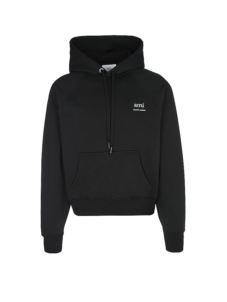 AMI PARIS Kapuzensweater - Hoodie schwarz | XXL von AMI PARIS