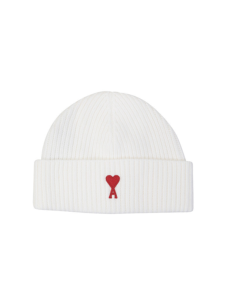 AMI PARIS Mütze - Haube ADC BEANIE weiss von AMI PARIS