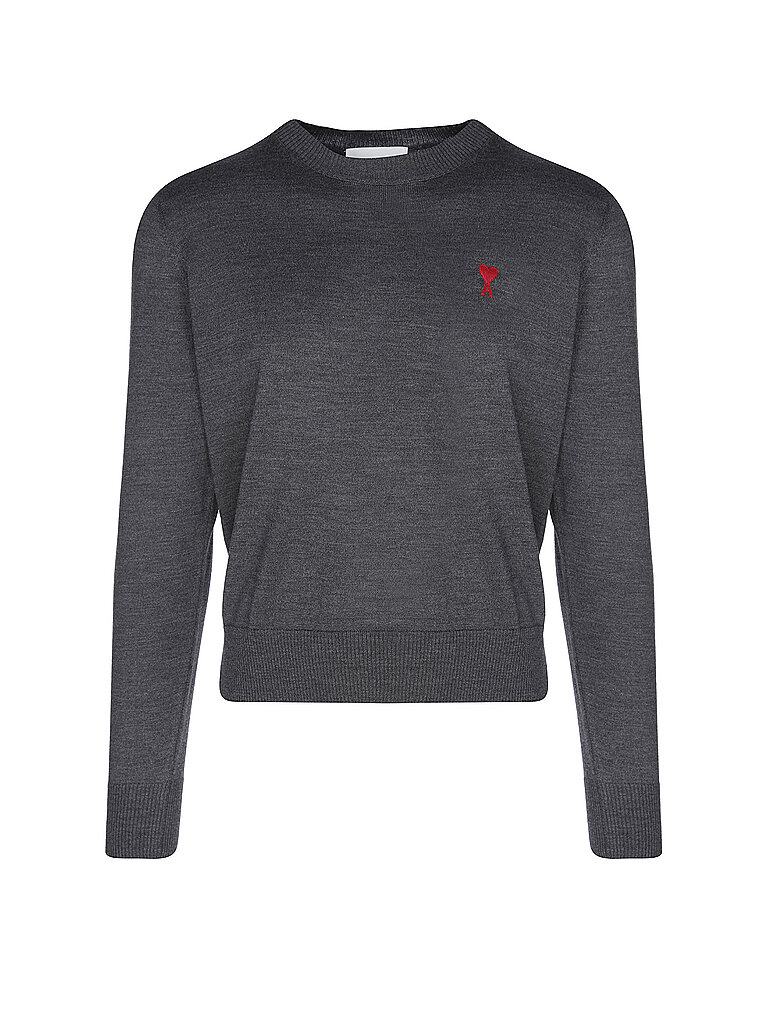 AMI PARIS Pullover grau | L von AMI PARIS