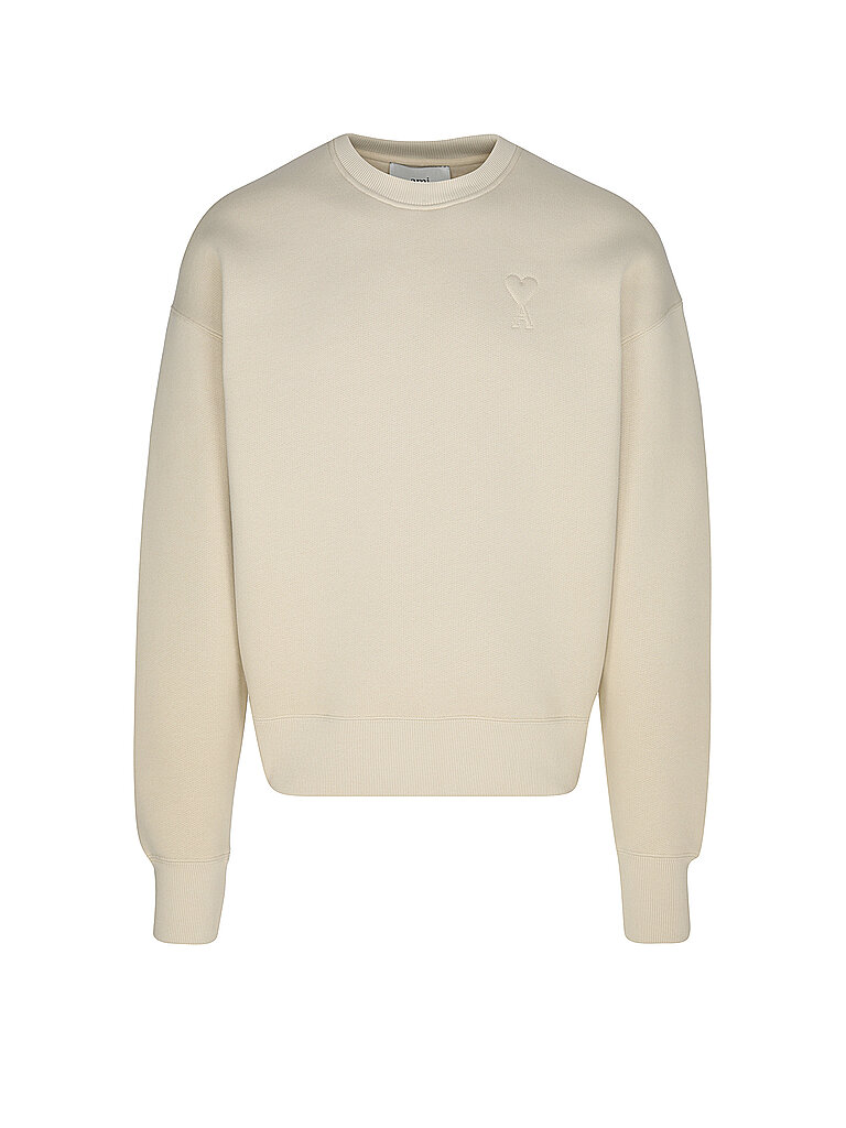 AMI PARIS Sweater beige | L von AMI PARIS