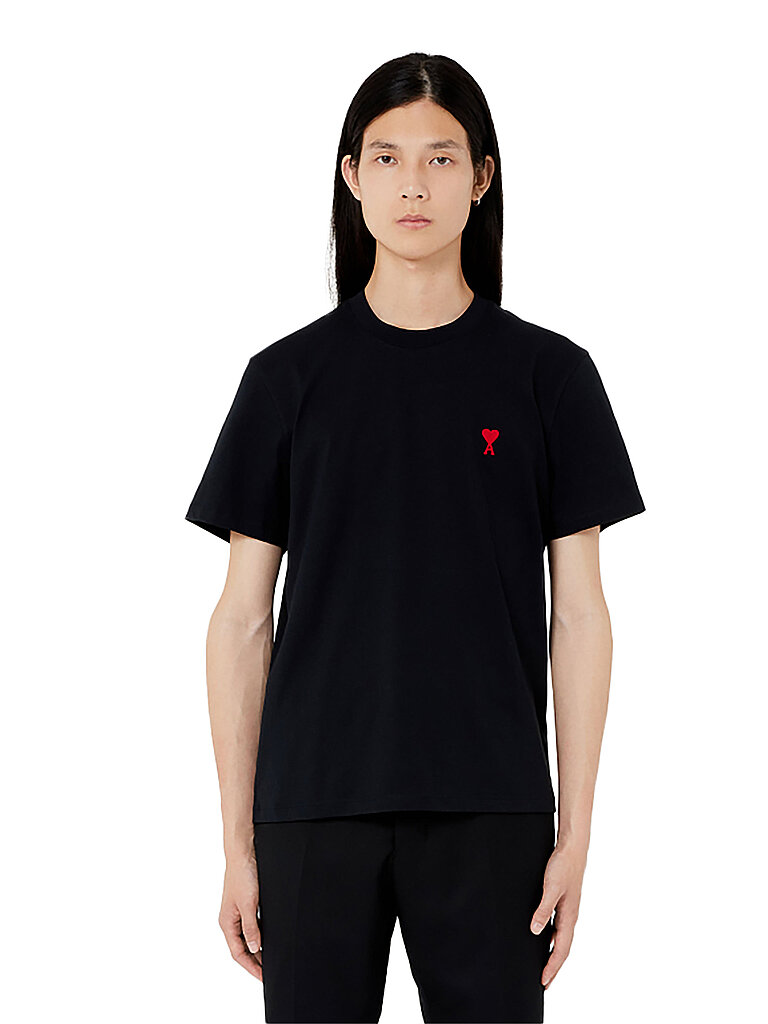 AMI PARIS T-Shirt Ami De Coeur schwarz | L von AMI PARIS