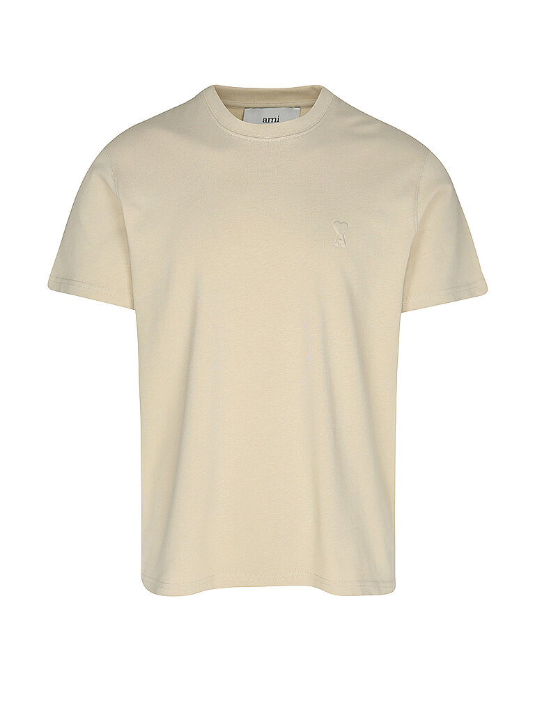 AMI PARIS T-Shirt beige | L von AMI PARIS