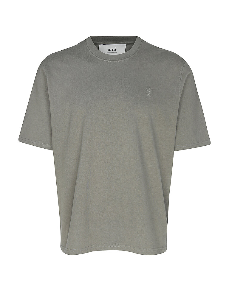 AMI PARIS T-Shirt grau | L von AMI PARIS