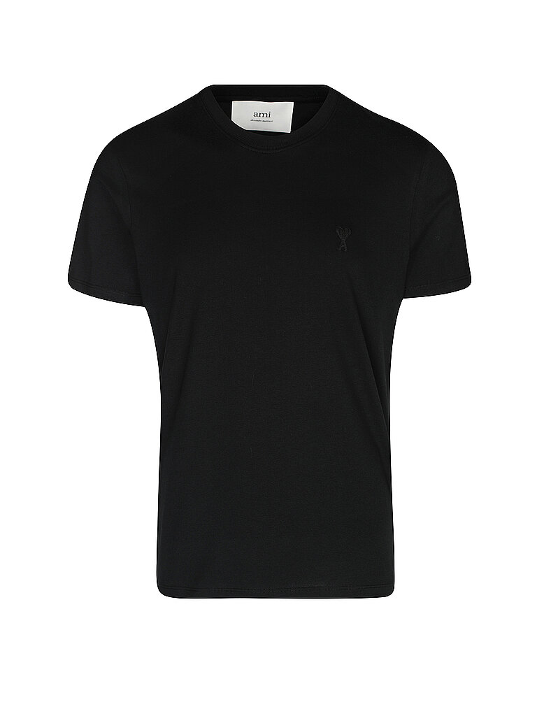 AMI PARIS T-Shirt schwarz | L von AMI PARIS