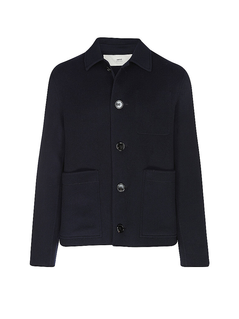 AMI PARIS Wolljacke dunkelblau | XL AMI PARIS Wolljacke dunkelblau | XL von AMI PARIS