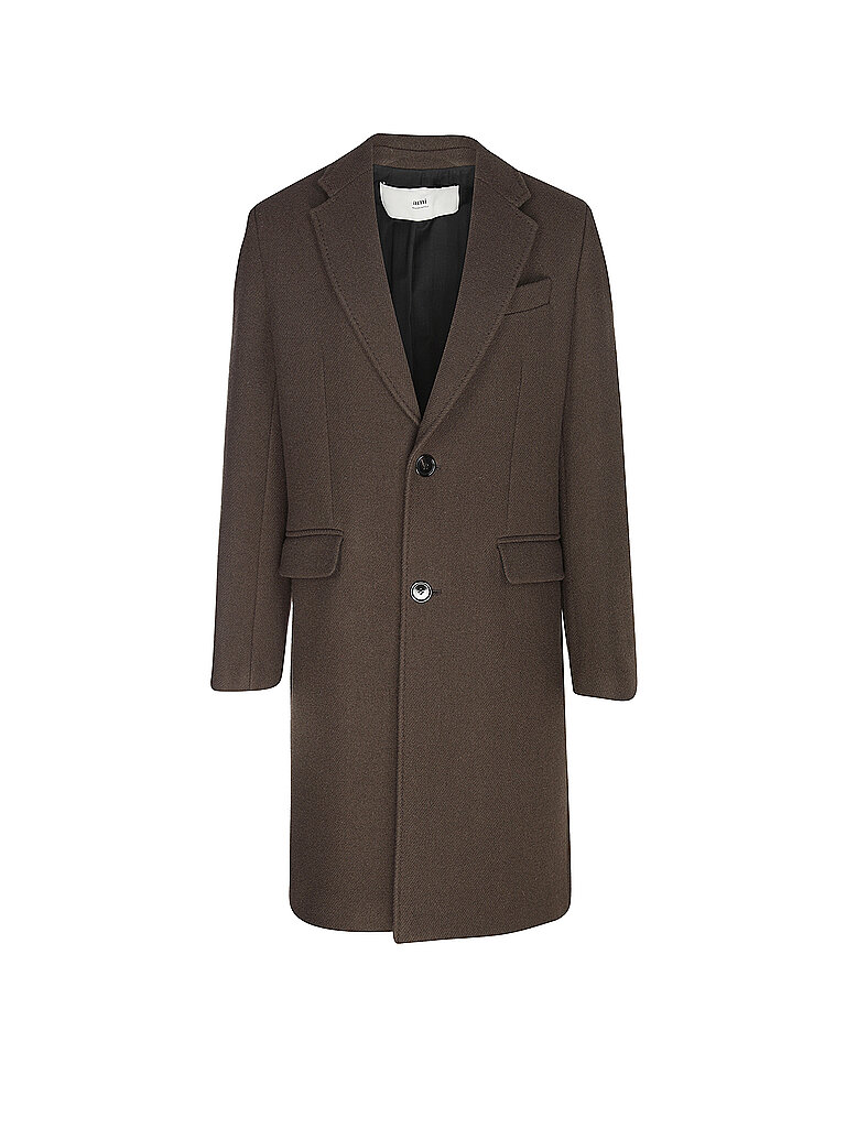 AMI PARIS Wollmantel braun | 52 AMI PARIS Wollmantel braun | 52 von AMI PARIS