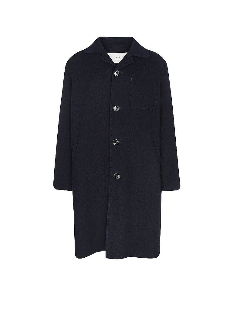 AMI PARIS Wollmantel dunkelblau | L AMI PARIS Wollmantel dunkelblau | L von AMI PARIS