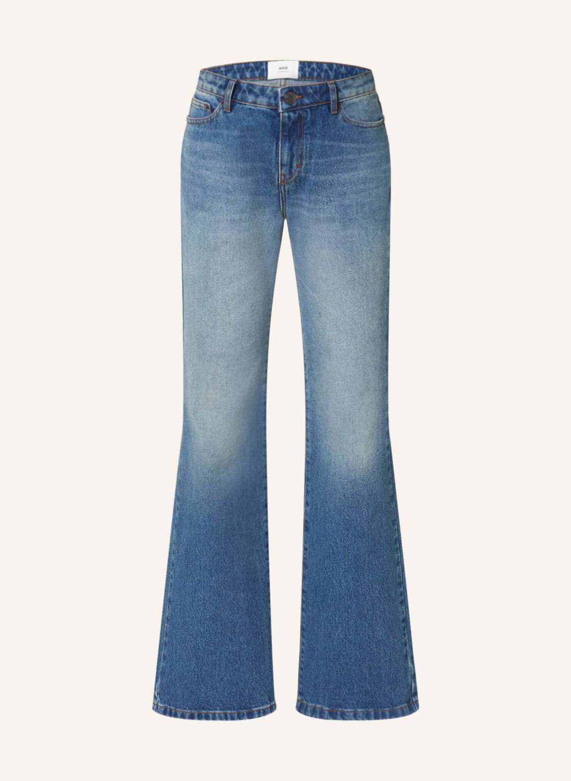 Ami Paris Bootcut Jeans blau von AMI PARIS