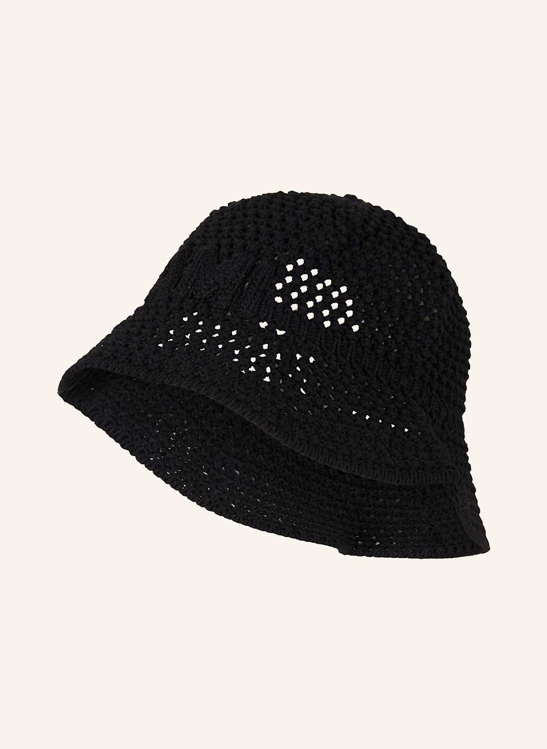 Ami Paris Bucket-Hat Patch schwarz von AMI PARIS