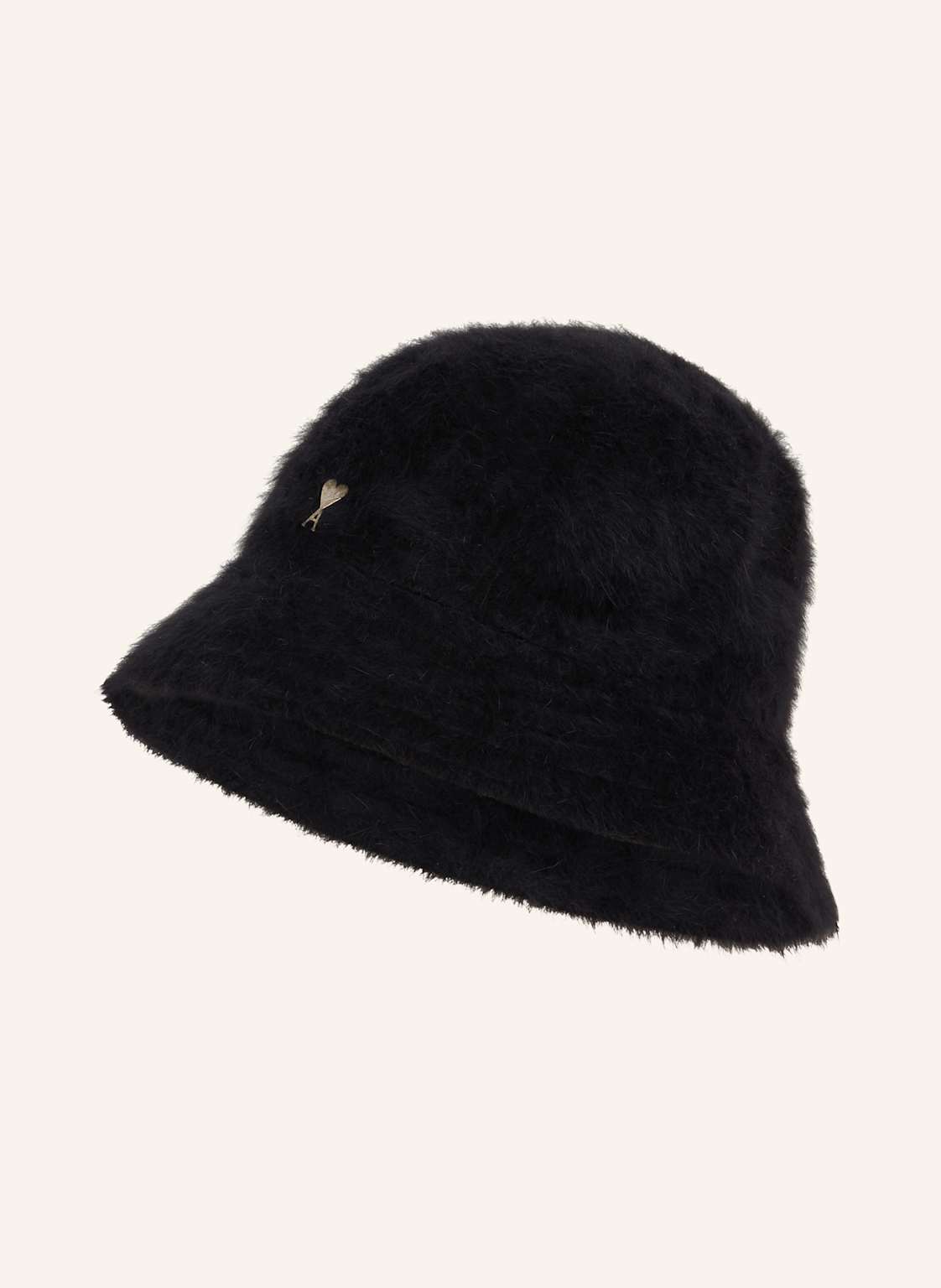 Ami Paris Bucket-Hat schwarz von AMI PARIS