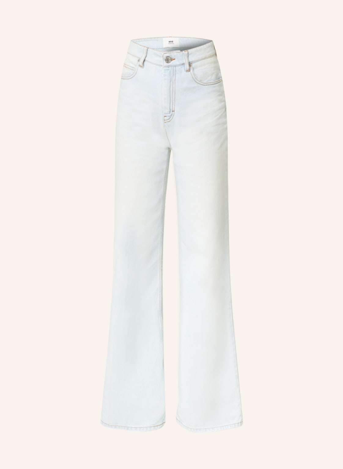 Ami Paris Flared Jeans blau von AMI PARIS