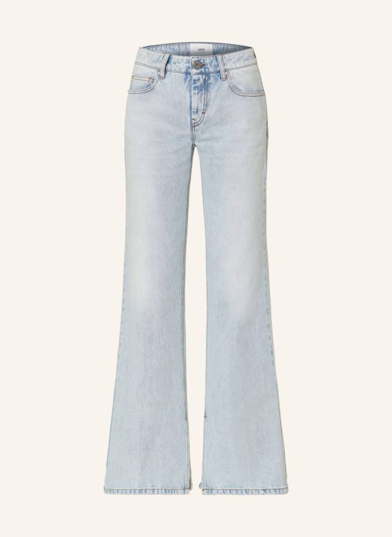 Ami Paris Flared Jeans blau von AMI PARIS