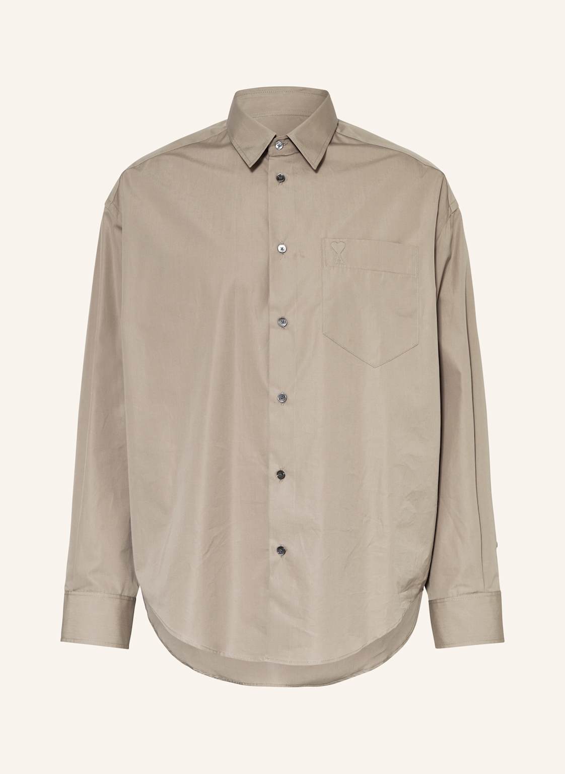 Ami Paris Hemd Comfort Fit beige Ami Paris Hemd Comfort Fit beige von AMI PARIS