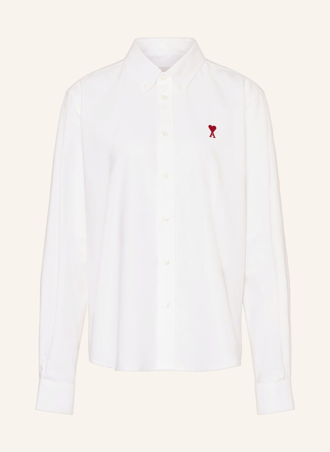Ami Paris Hemdbluse weiss Ami Paris Hemdbluse weiss von AMI PARIS