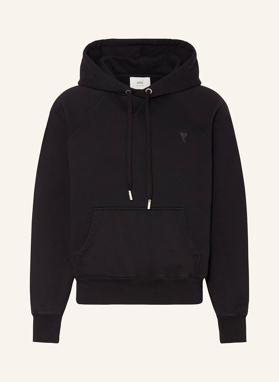 Ami Paris Hoodie schwarz Ami Paris Hoodie schwarz von AMI PARIS