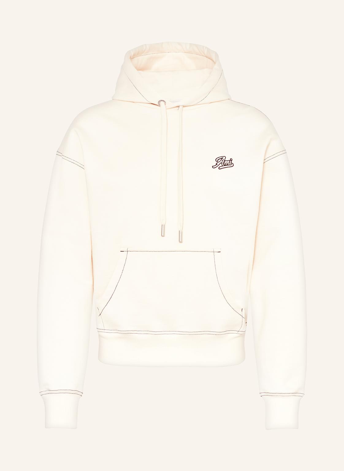 Ami Paris Hoodie weiss von AMI PARIS