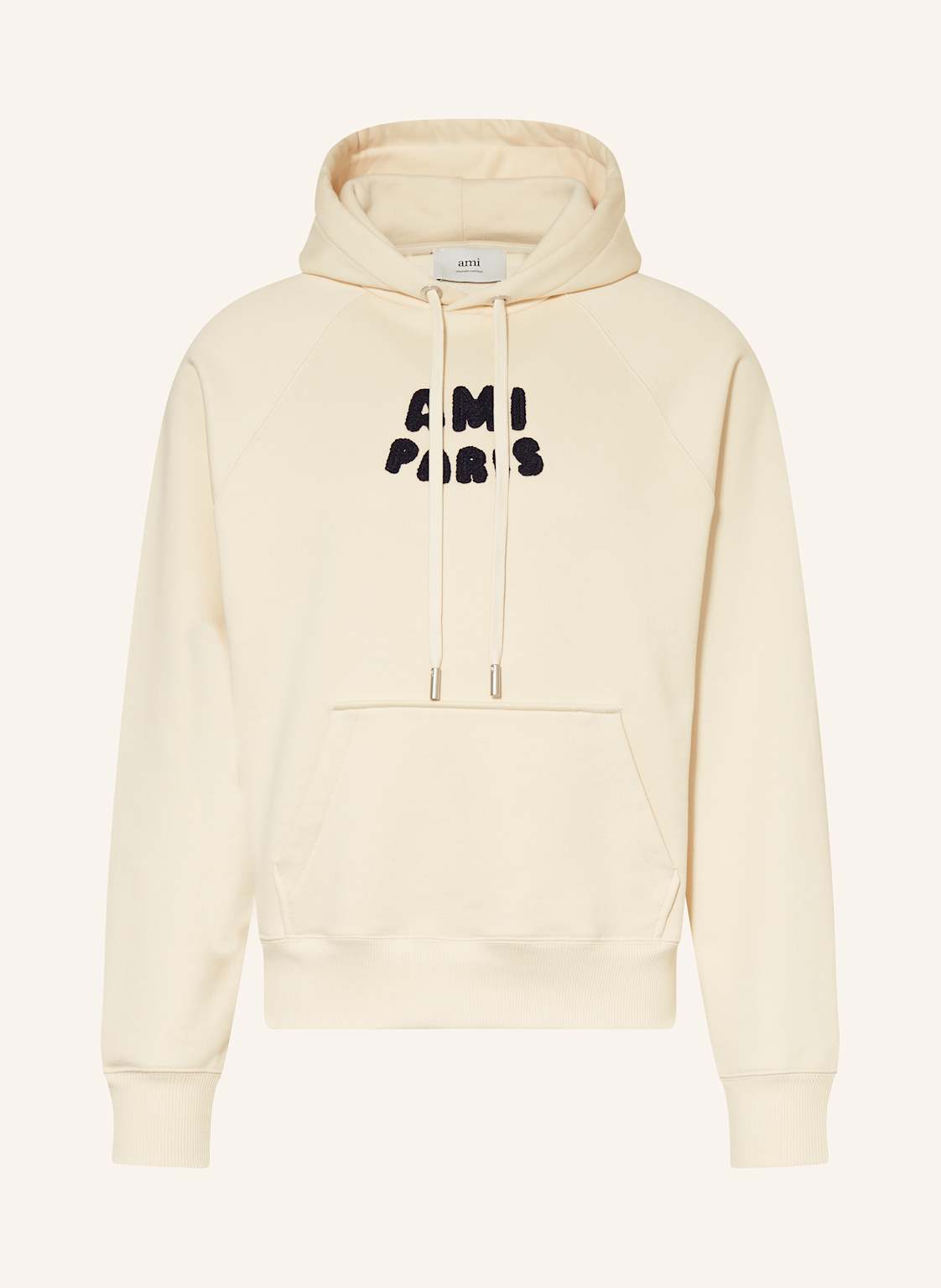 Ami Paris Hoodie weiss von AMI PARIS