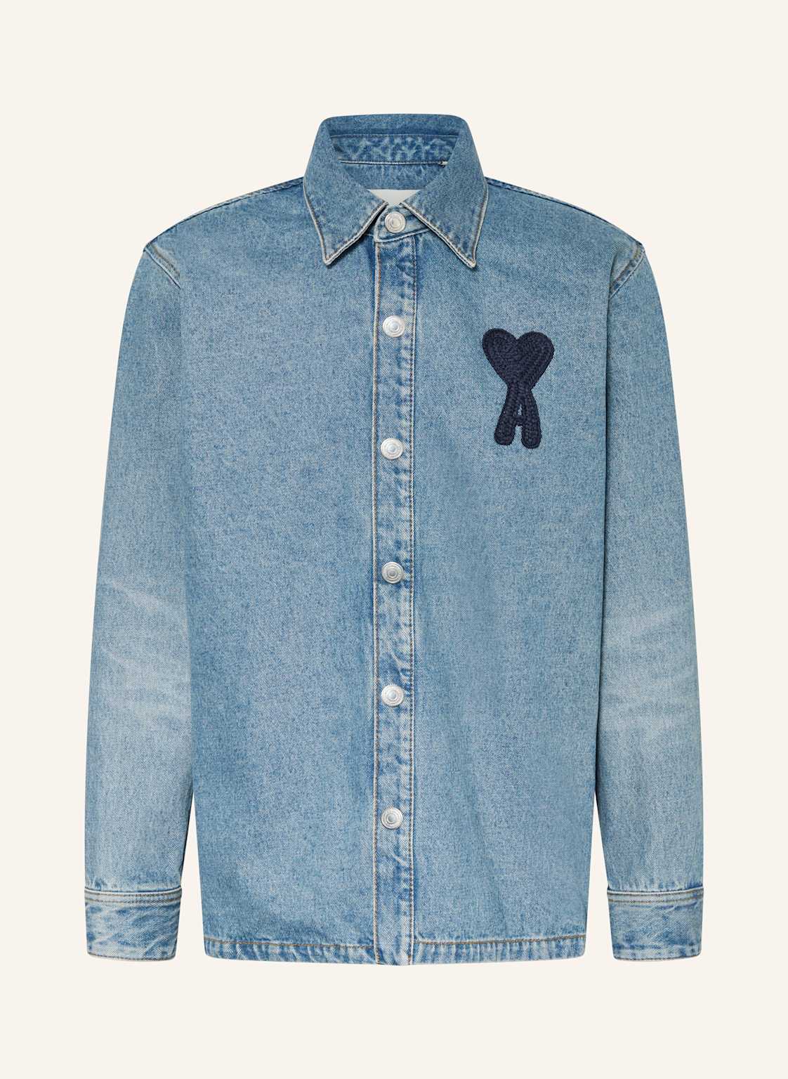 Ami Paris Jeans-Overshirt blau Ami Paris Jeans-Overshirt blau von AMI PARIS