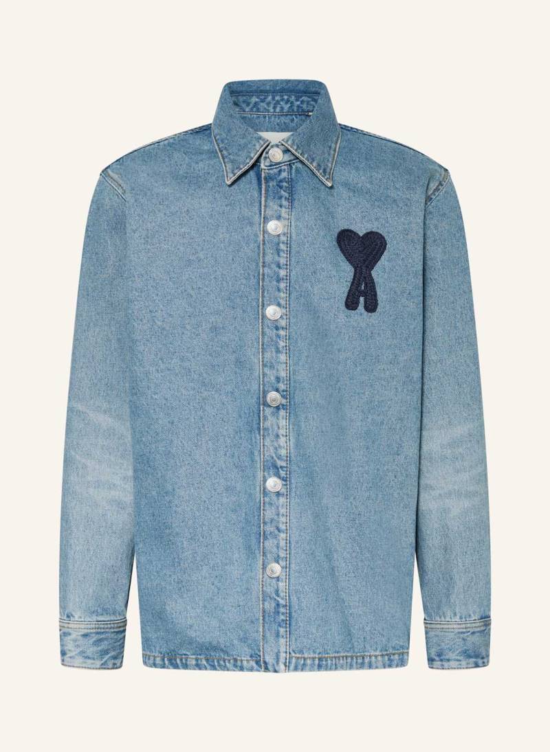 Ami Paris Jeans-Overshirt blau Ami Paris Jeans-Overshirt blau von AMI PARIS