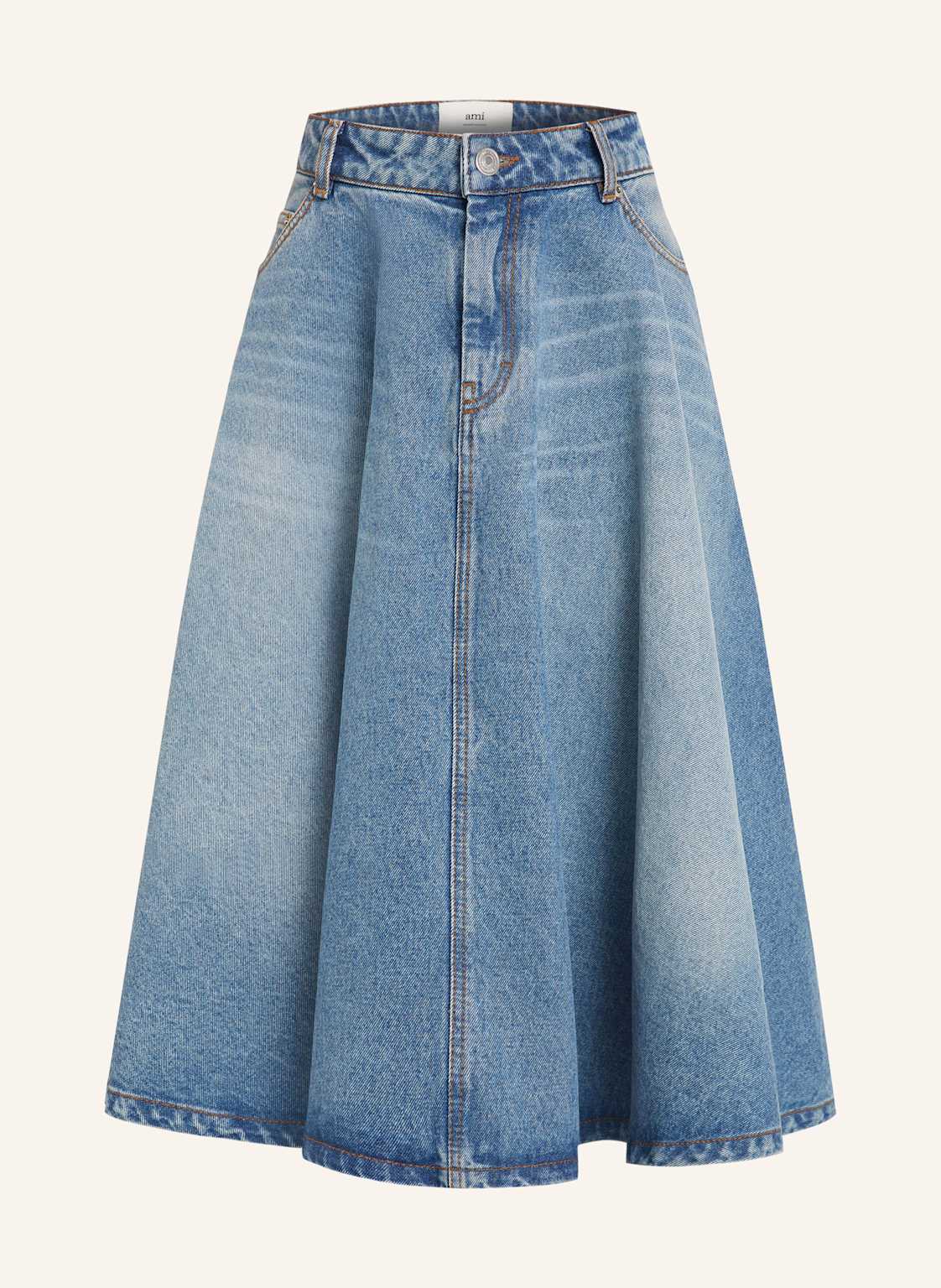 Ami Paris Jeansrock blau Ami Paris Jeansrock blau von AMI PARIS