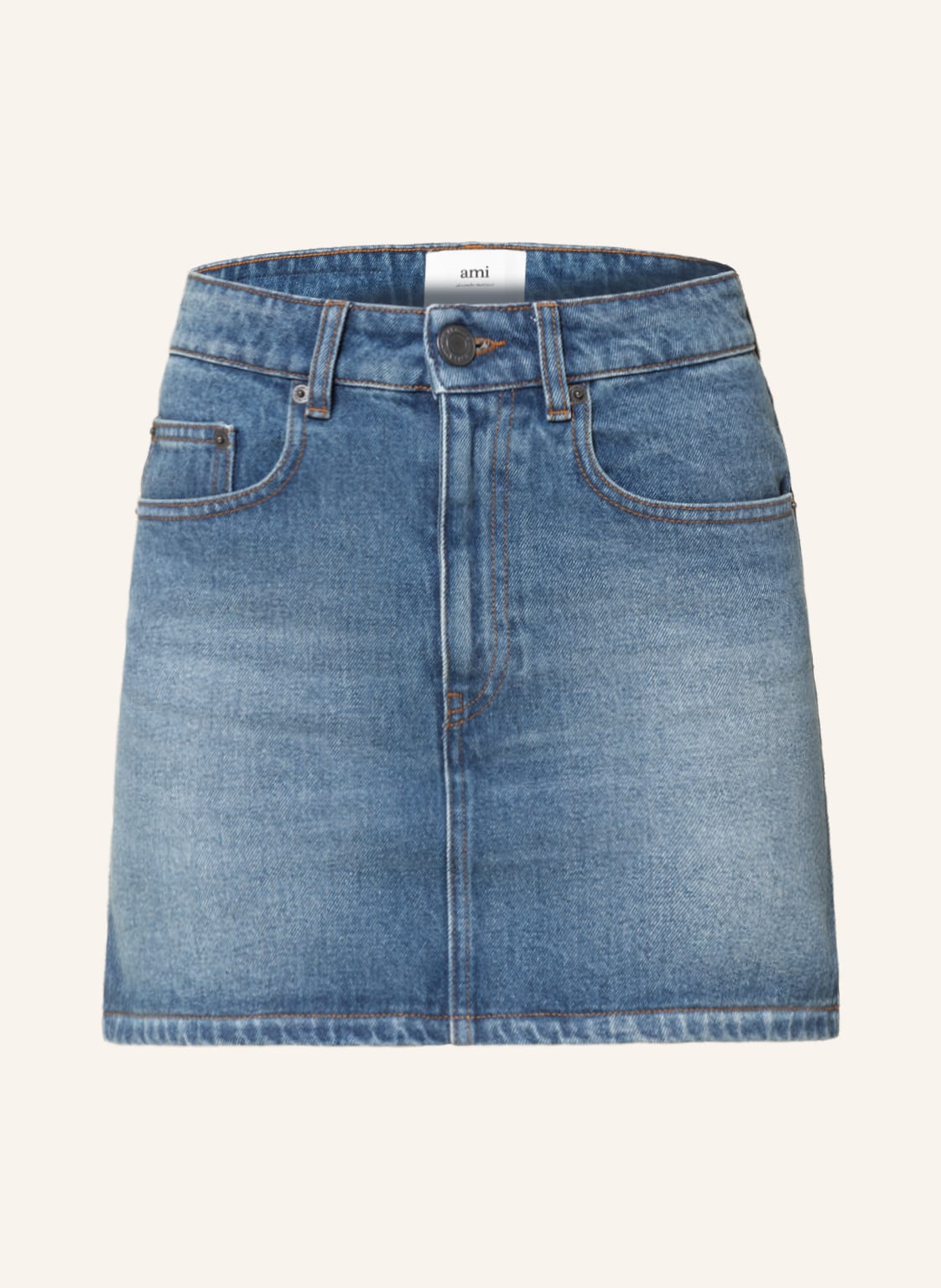 Ami Paris Jeansrock blau von AMI PARIS