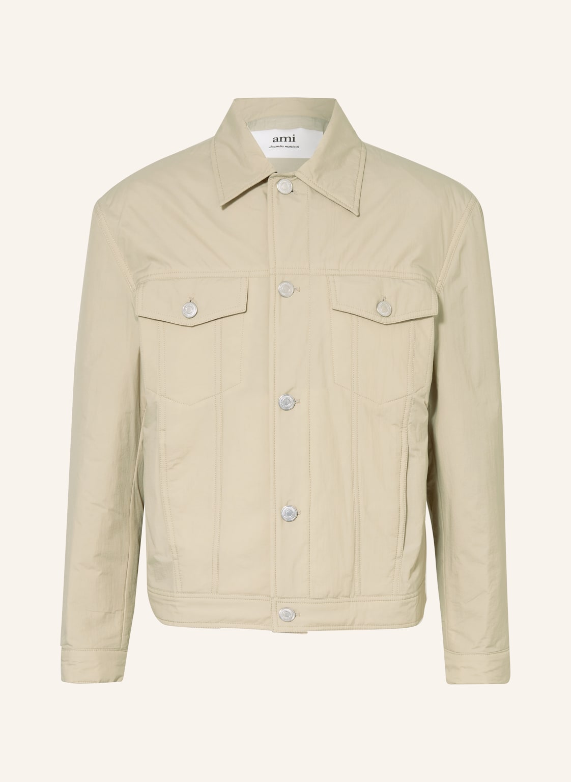Ami Paris Overjacket beige Ami Paris Overjacket beige von AMI PARIS