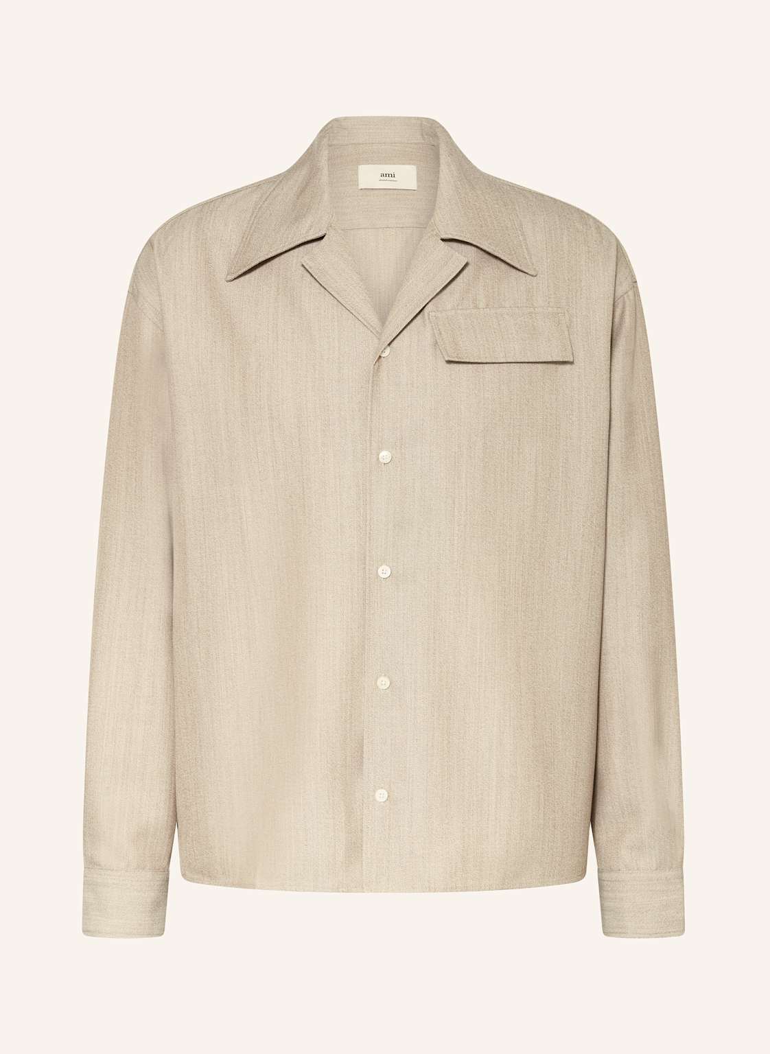 Ami Paris Overshirt beige Ami Paris Overshirt beige von AMI PARIS