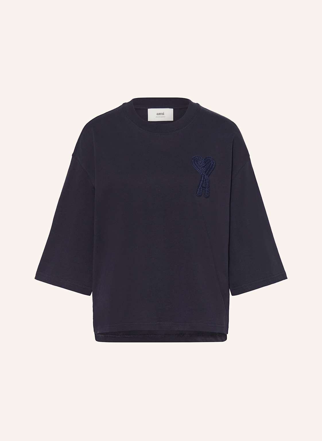 Ami Paris Oversized-Shirt blau Ami Paris Oversized-Shirt blau von AMI PARIS