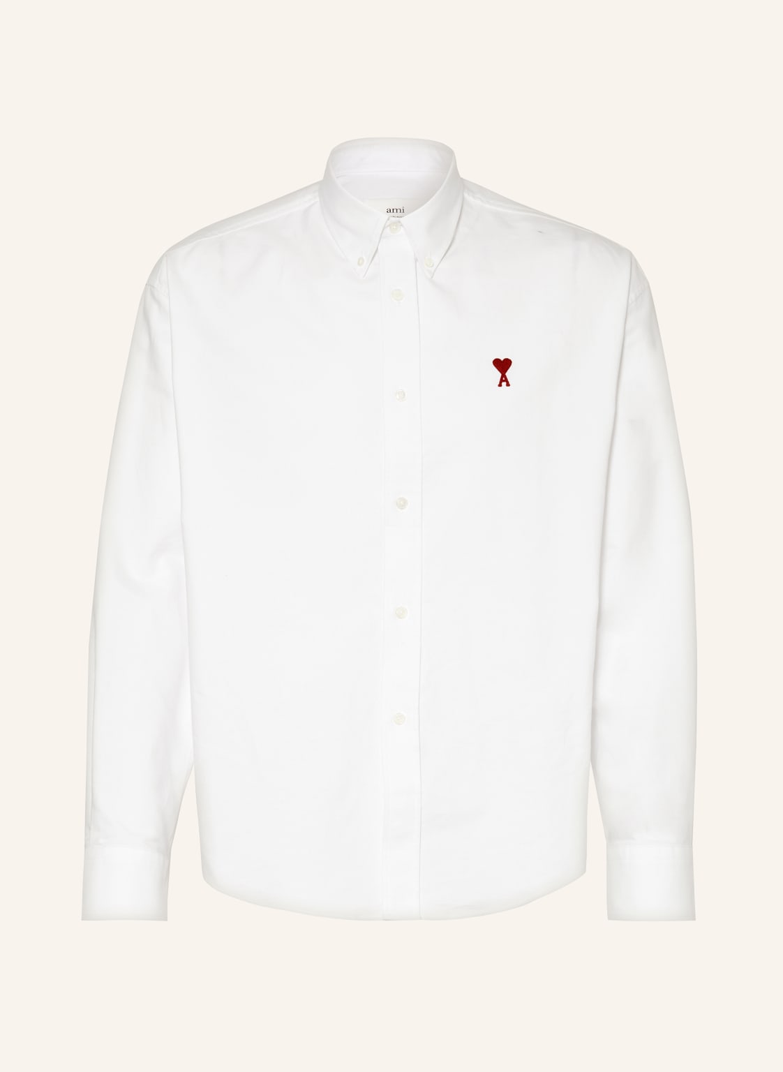 Ami Paris Oxfordhemd Classic Fit weiss Ami Paris Oxfordhemd Classic Fit weiss von AMI PARIS
