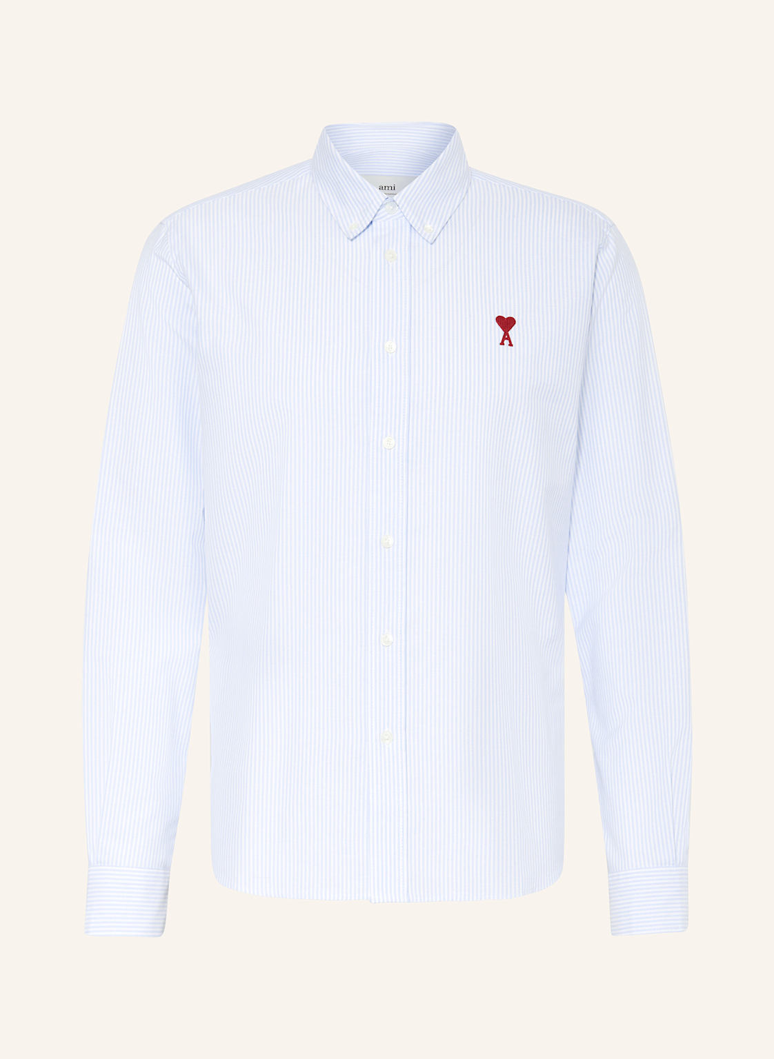 Ami Paris Oxfordhemd Regular Fit blau Ami Paris Oxfordhemd Regular Fit blau von AMI PARIS