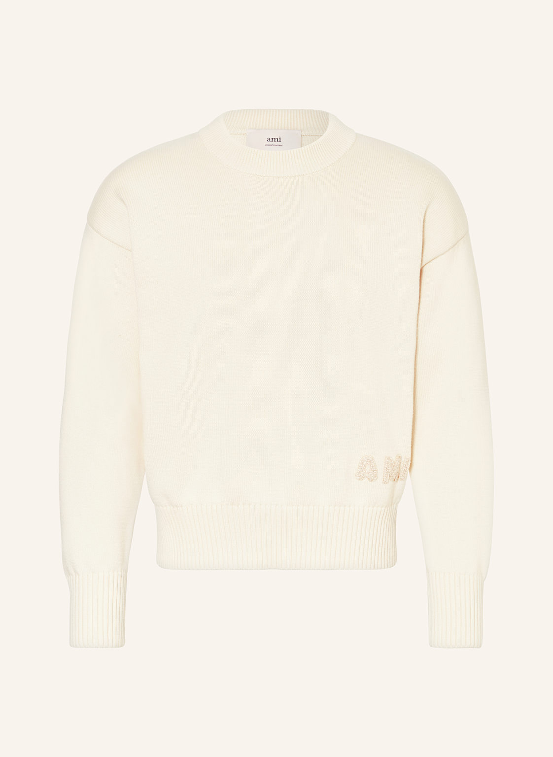 Ami Paris Pullover weiss Ami Paris Pullover weiss von AMI PARIS