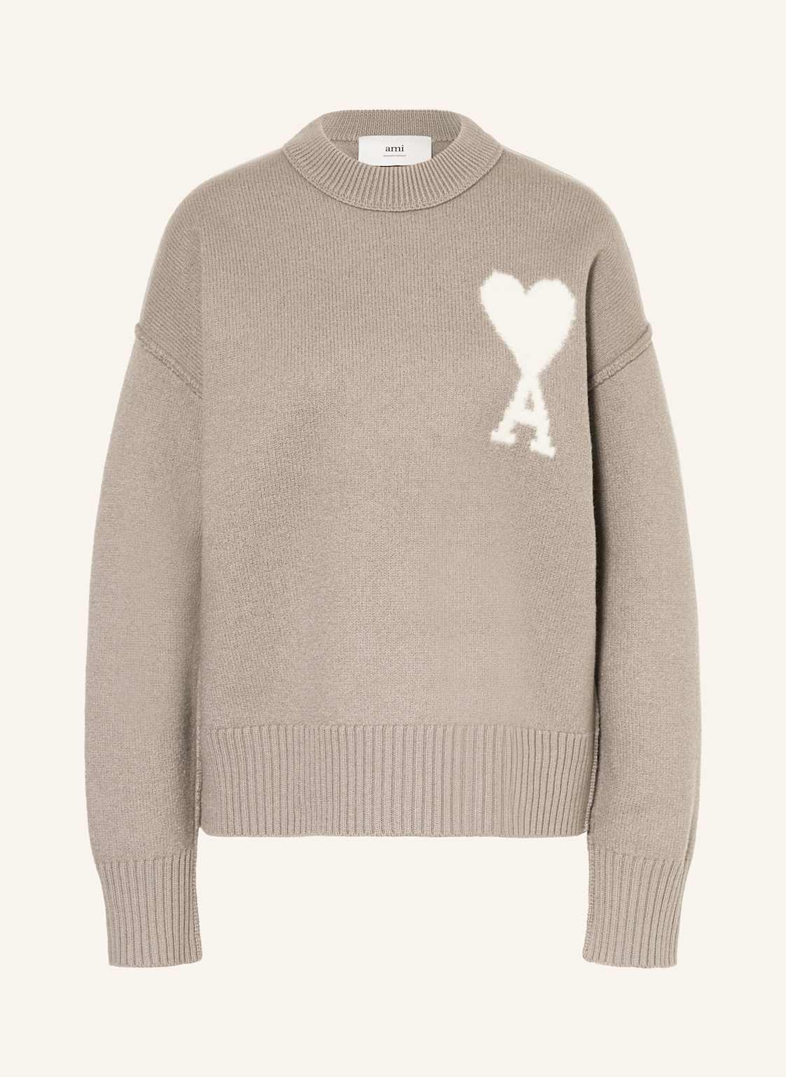 Ami Paris Pullover beige Ami Paris Pullover beige von AMI PARIS