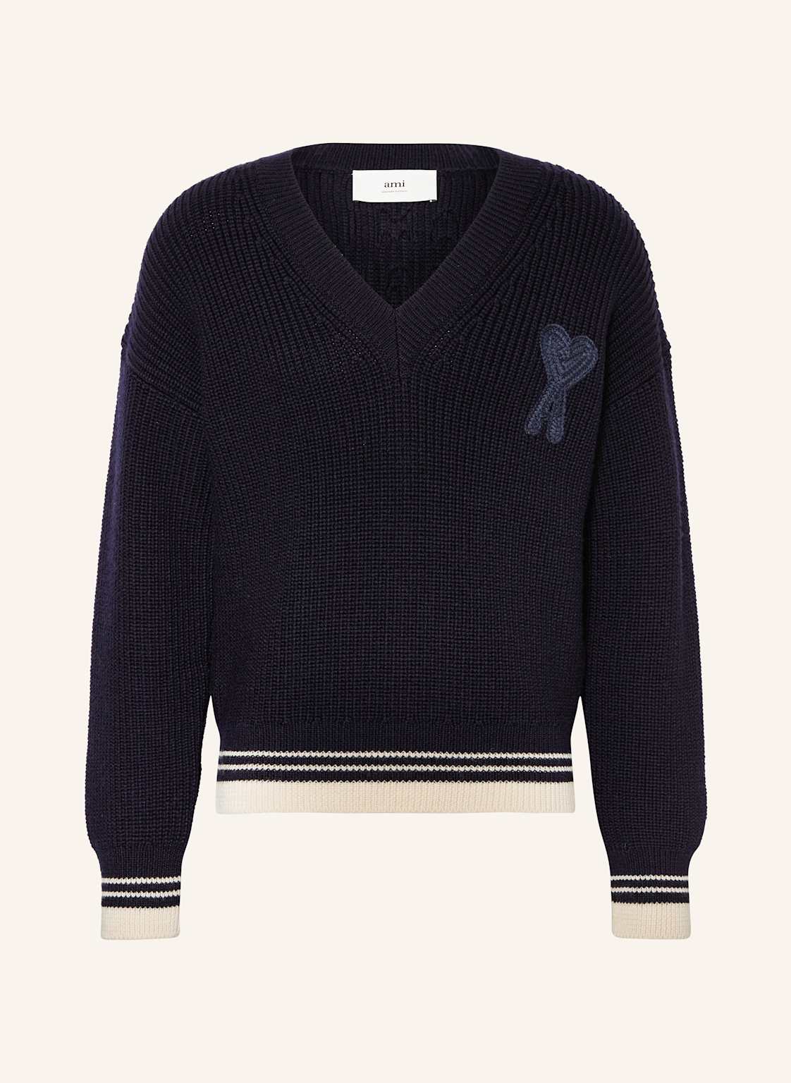 Ami Paris Pullover blau Ami Paris Pullover blau von AMI PARIS