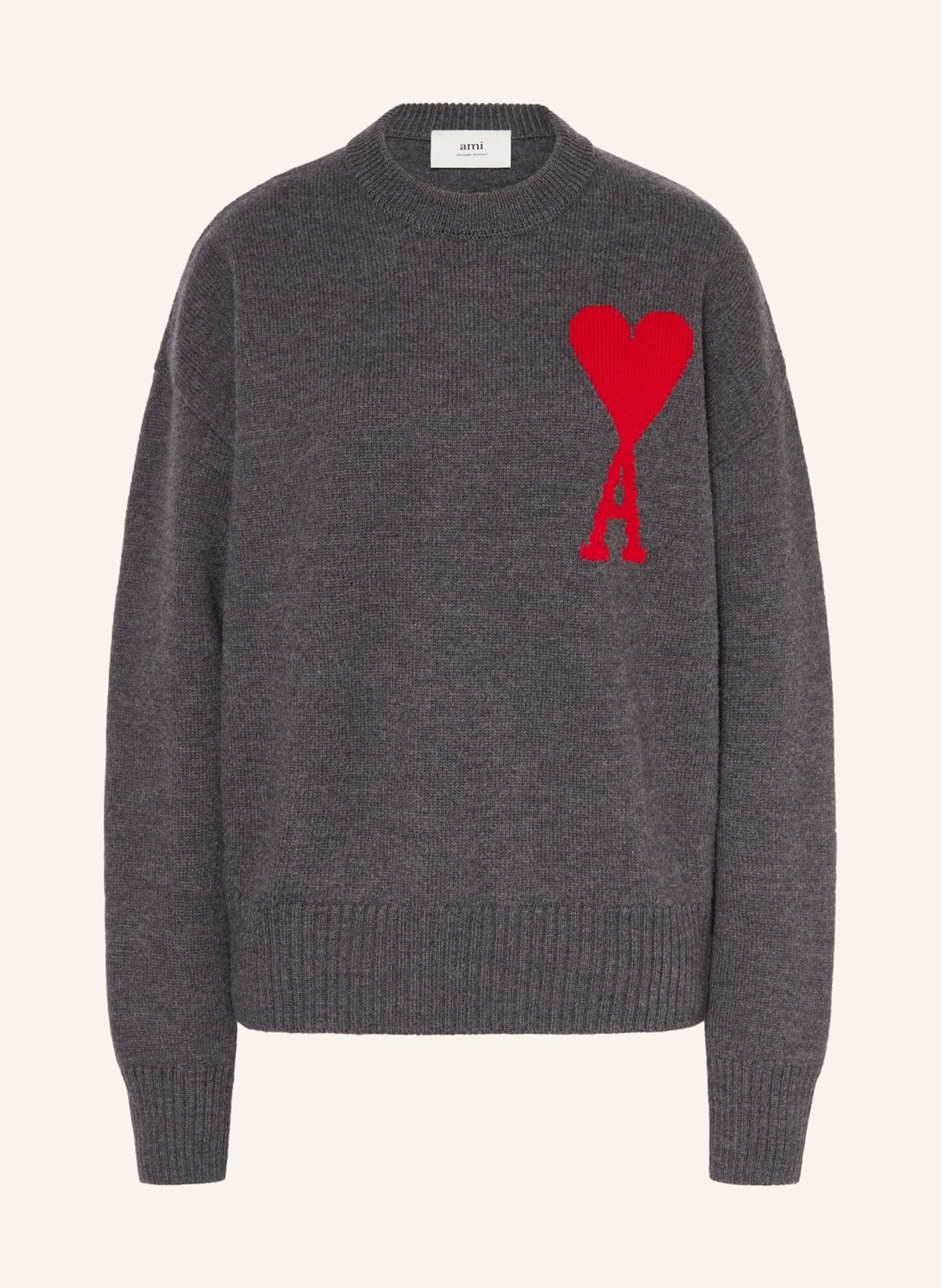 Ami Paris Pullover grau Ami Paris Pullover grau von AMI PARIS