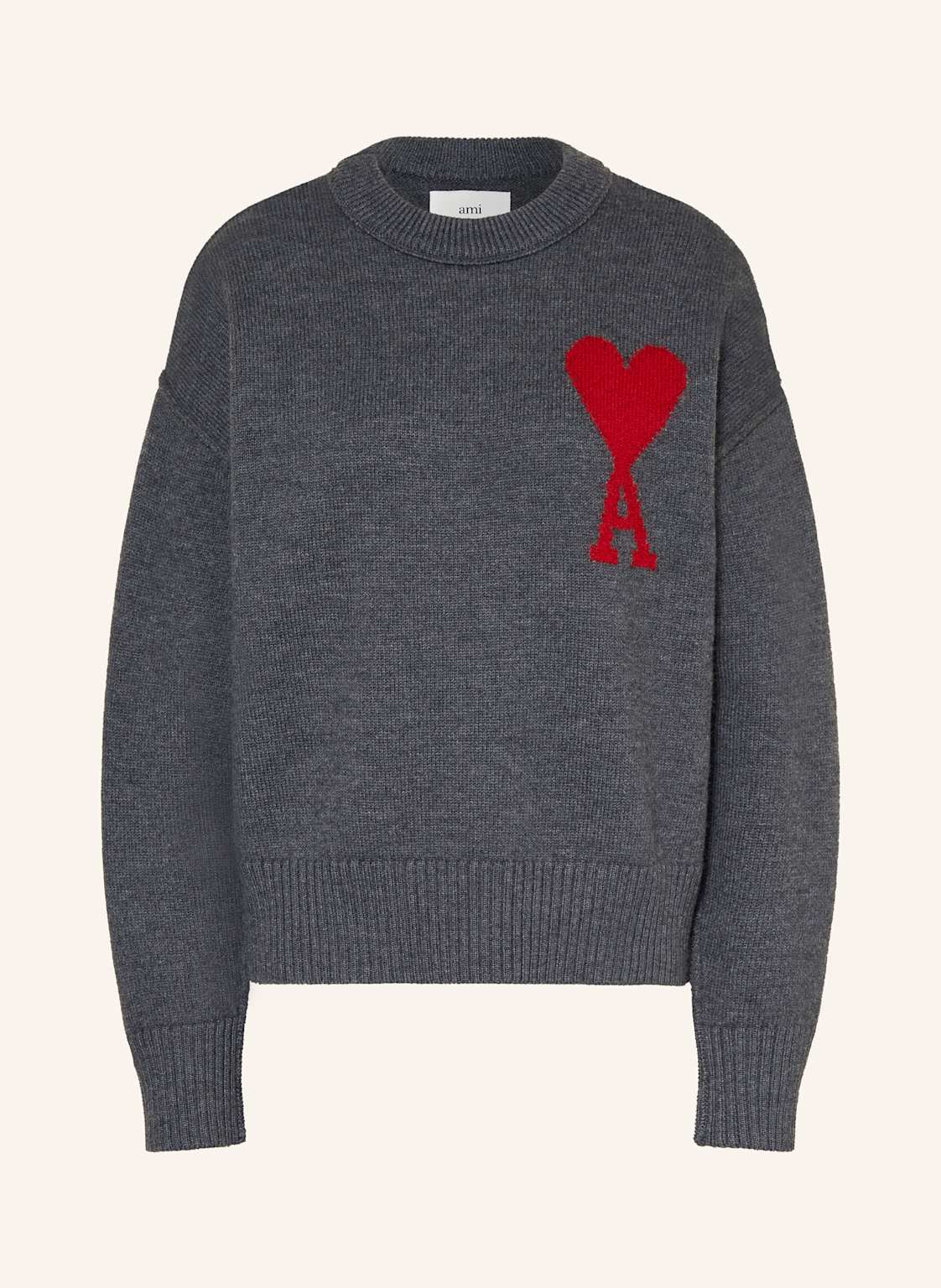 Ami Paris Pullover grau Ami Paris Pullover grau von AMI PARIS
