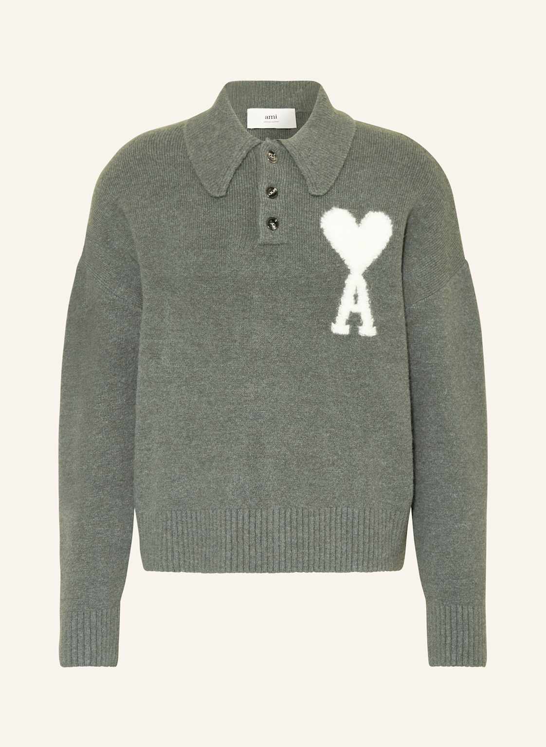 Ami Paris Pullover gruen Ami Paris Pullover gruen von AMI PARIS